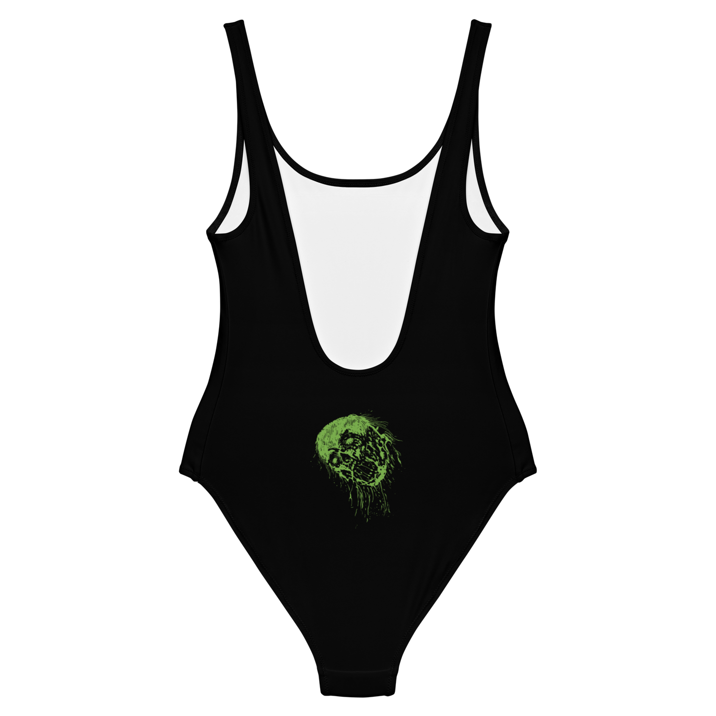 Hellfekted Woe to the Kingdom of Blood official one-piece swimsuit by Metal Mistress