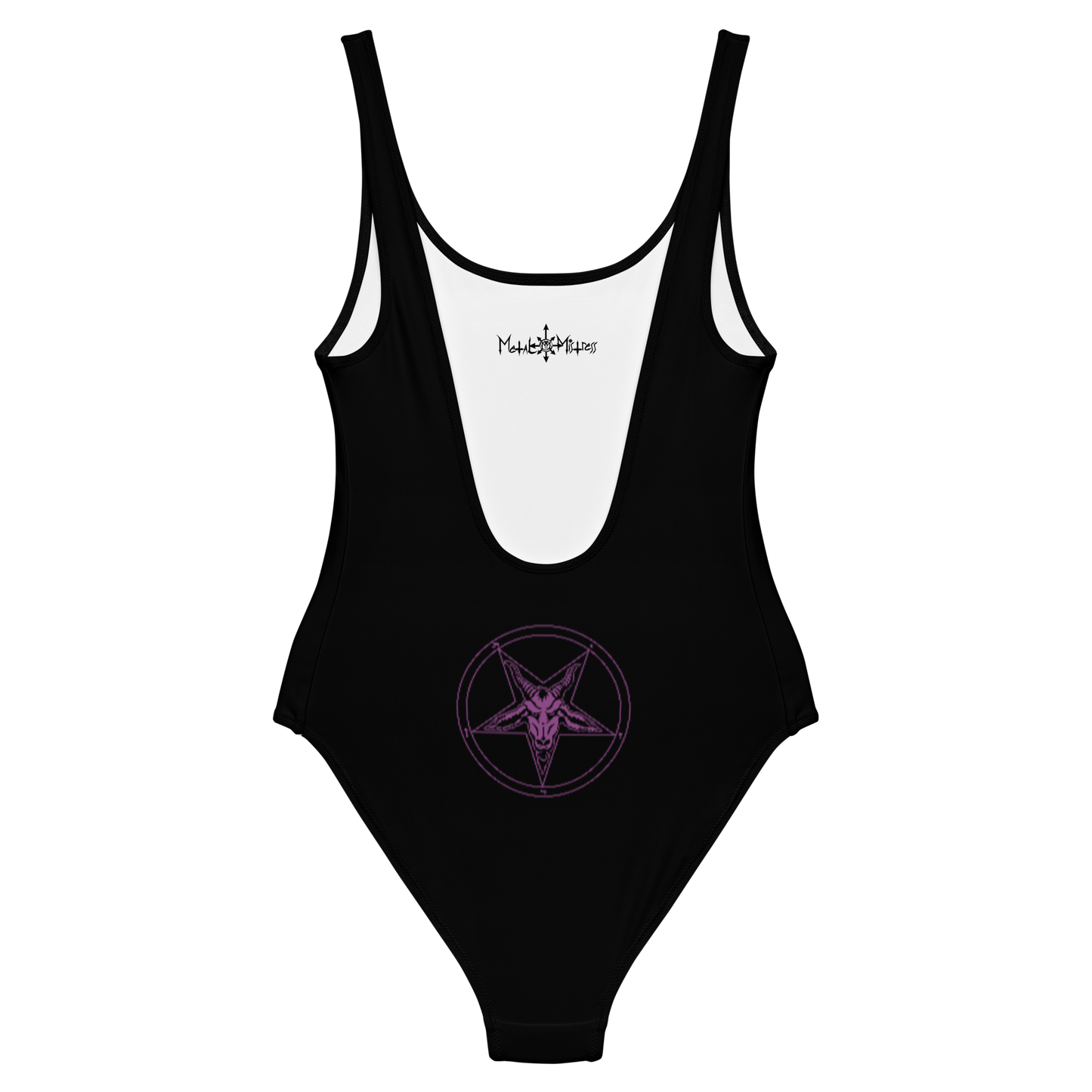 PENTAGRAM Relentless One-Piece Swimsuit (Pink Logo)