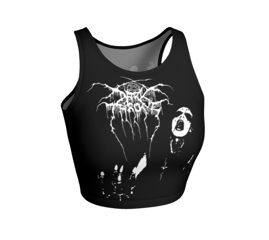 Darkthrone Transilvanian Hunger official crop top by Metal Mistress