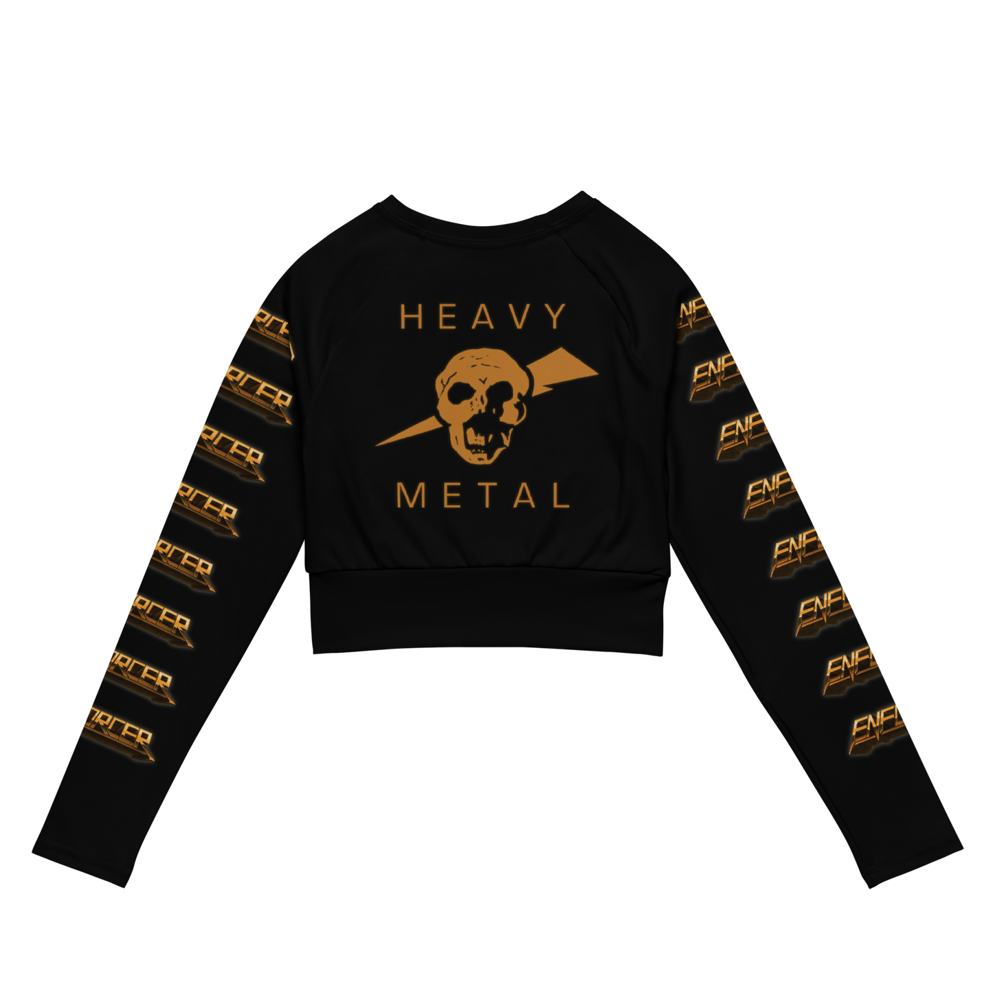 Enforcer Nostalgia official Metal Mistress long sleeve crop top
