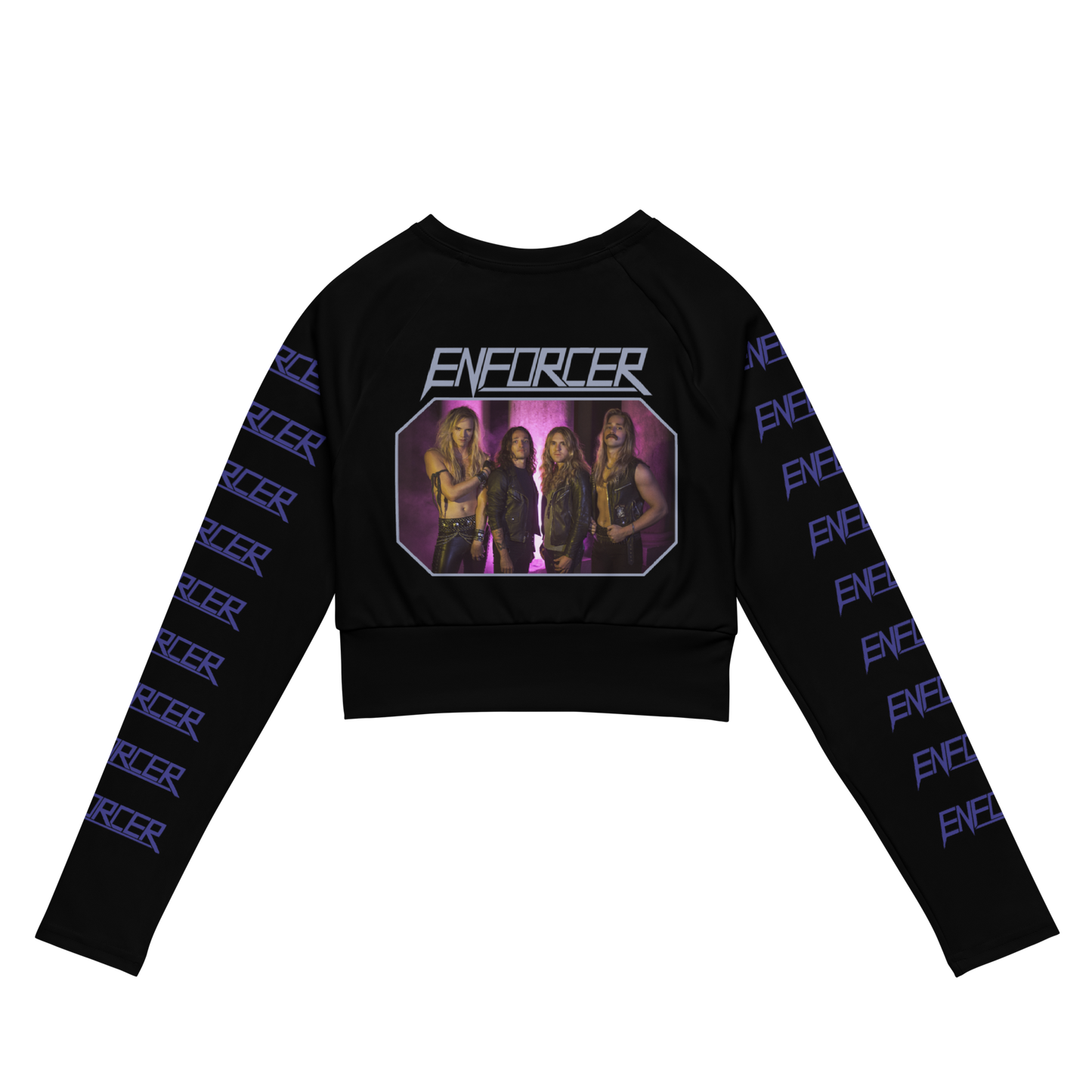 Enforcer Zenith official Metal Mistress long sleeve crop top