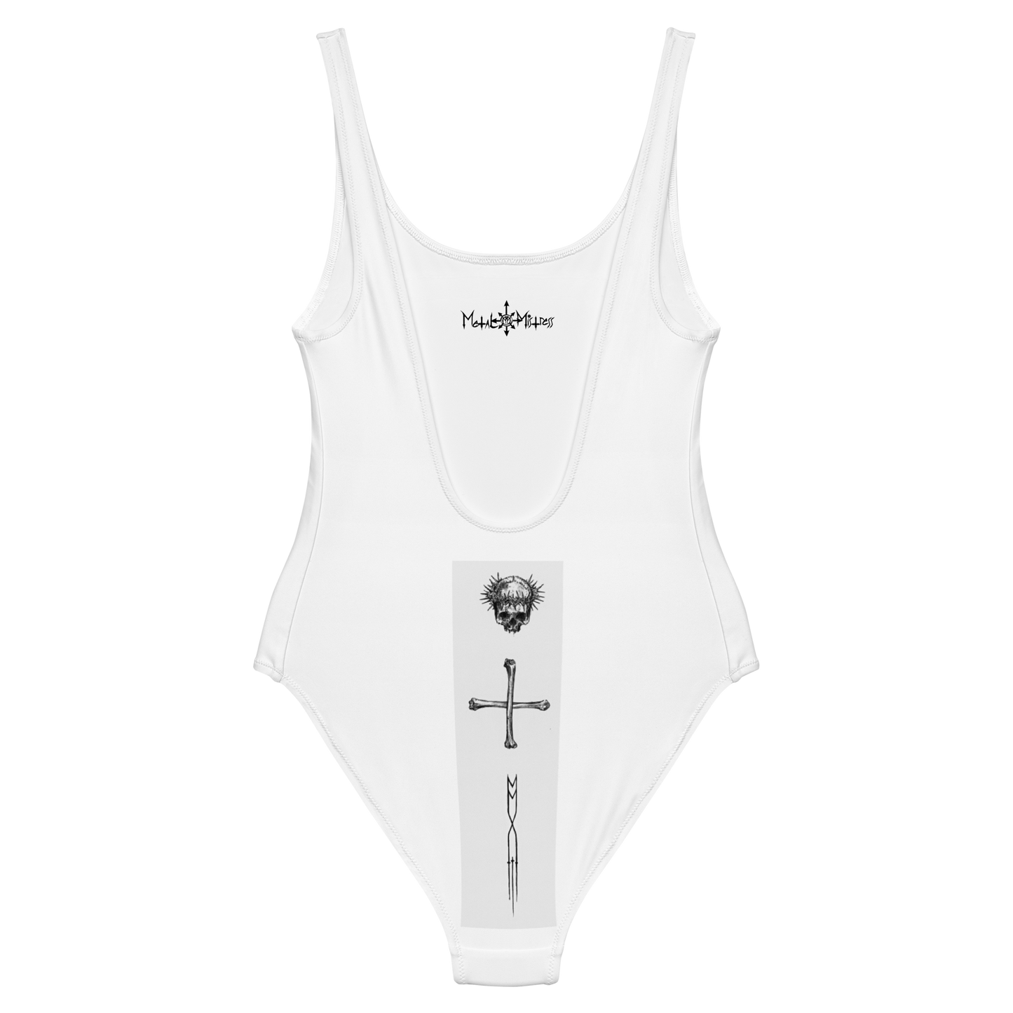 Nunslaughter Angelic Dread official bodysuit, swimsuit by Metal Mistress