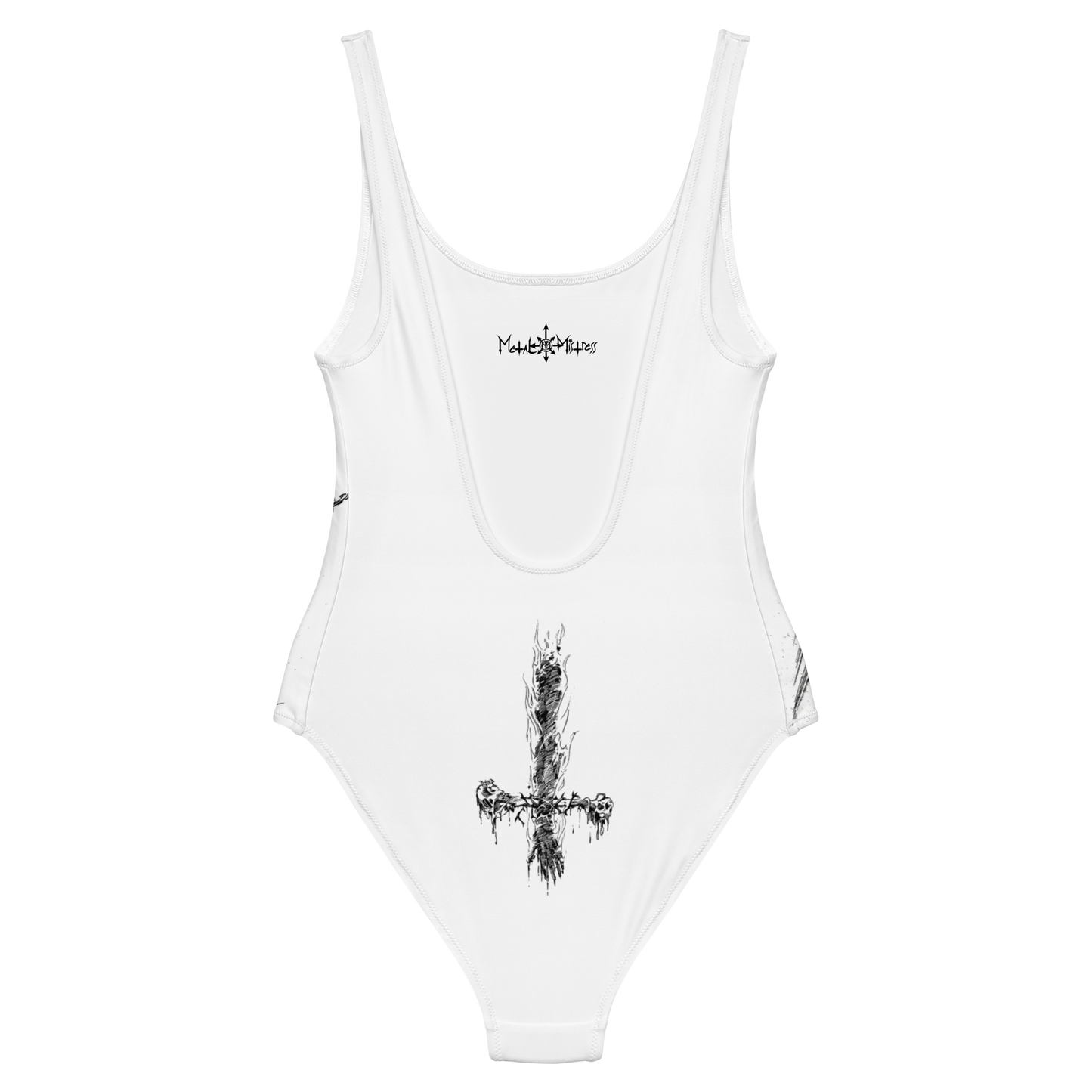 NUNSLAUGHTER Putrid Goat One Piece Swimsuit
