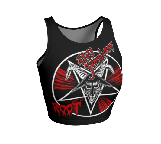 Root Hel Symphony official crop top by Metal Mistress