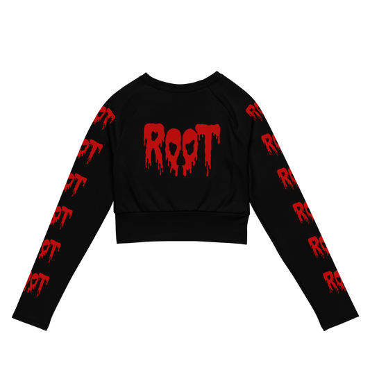 ROOT Hell Symphony Long Sleeve Crop Top