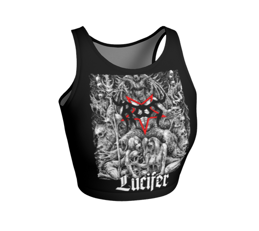 Root Lucifer official crop top by Metal Mistress