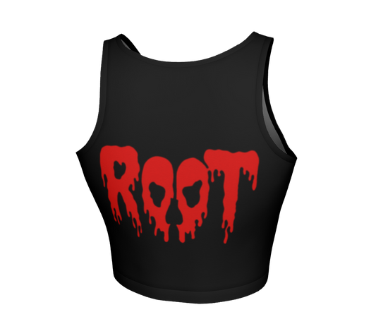 Root The Temple of the Underworld official crop top by Metal Mistress