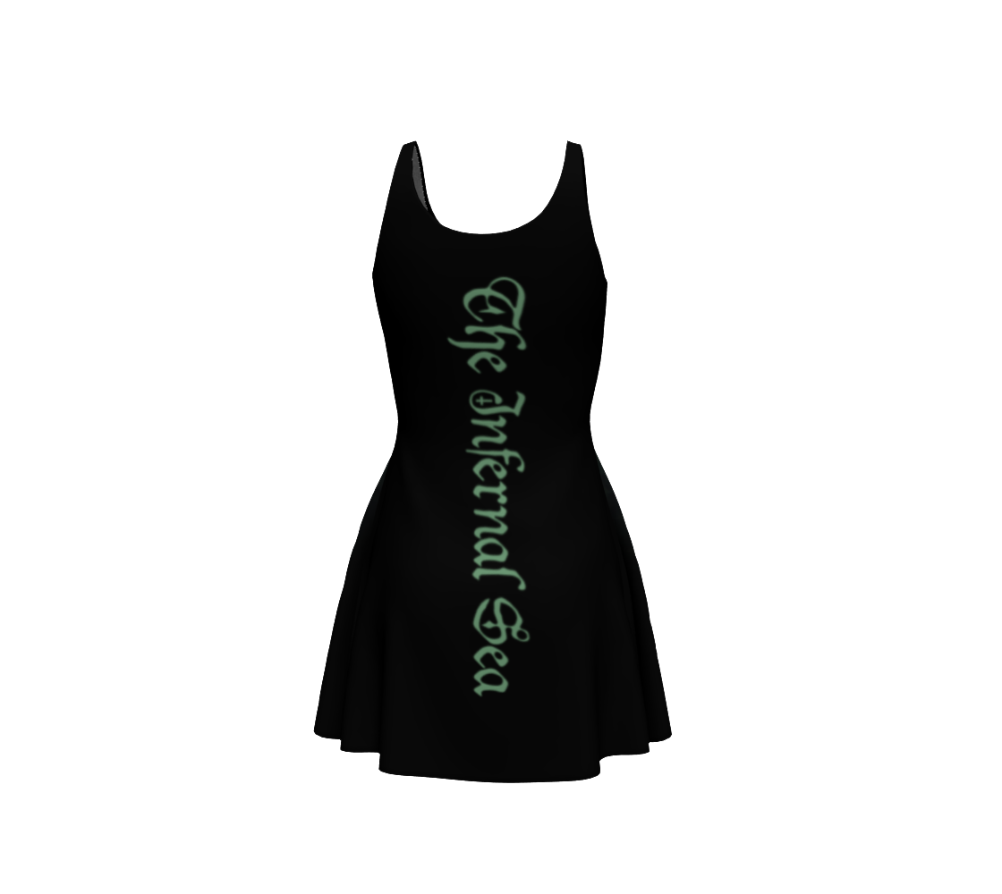 THE INFERNAL SEA Hellfenlic Flare Dress