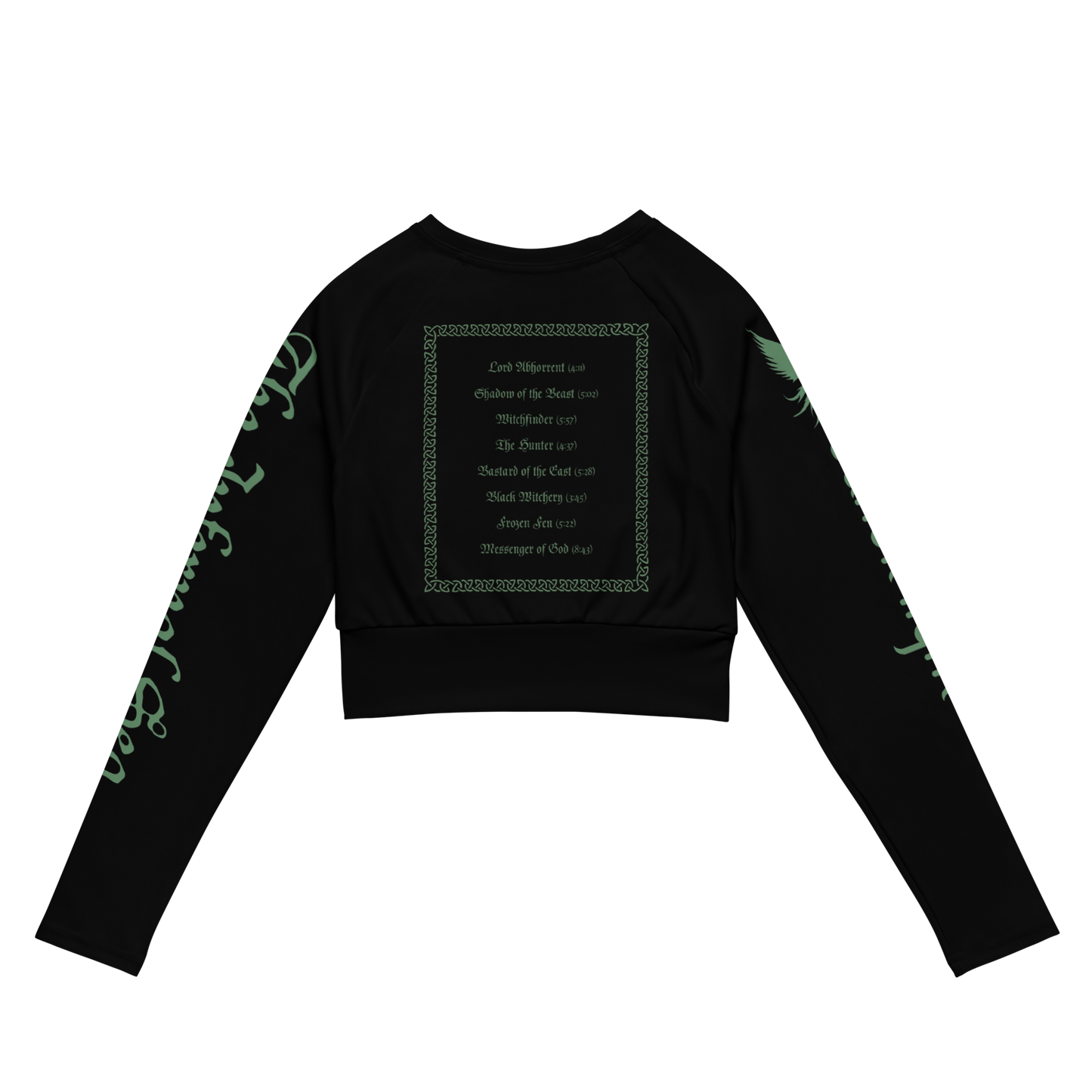 THE INFERNAL SEA Hellfenlic Long Sleeve Crop Top