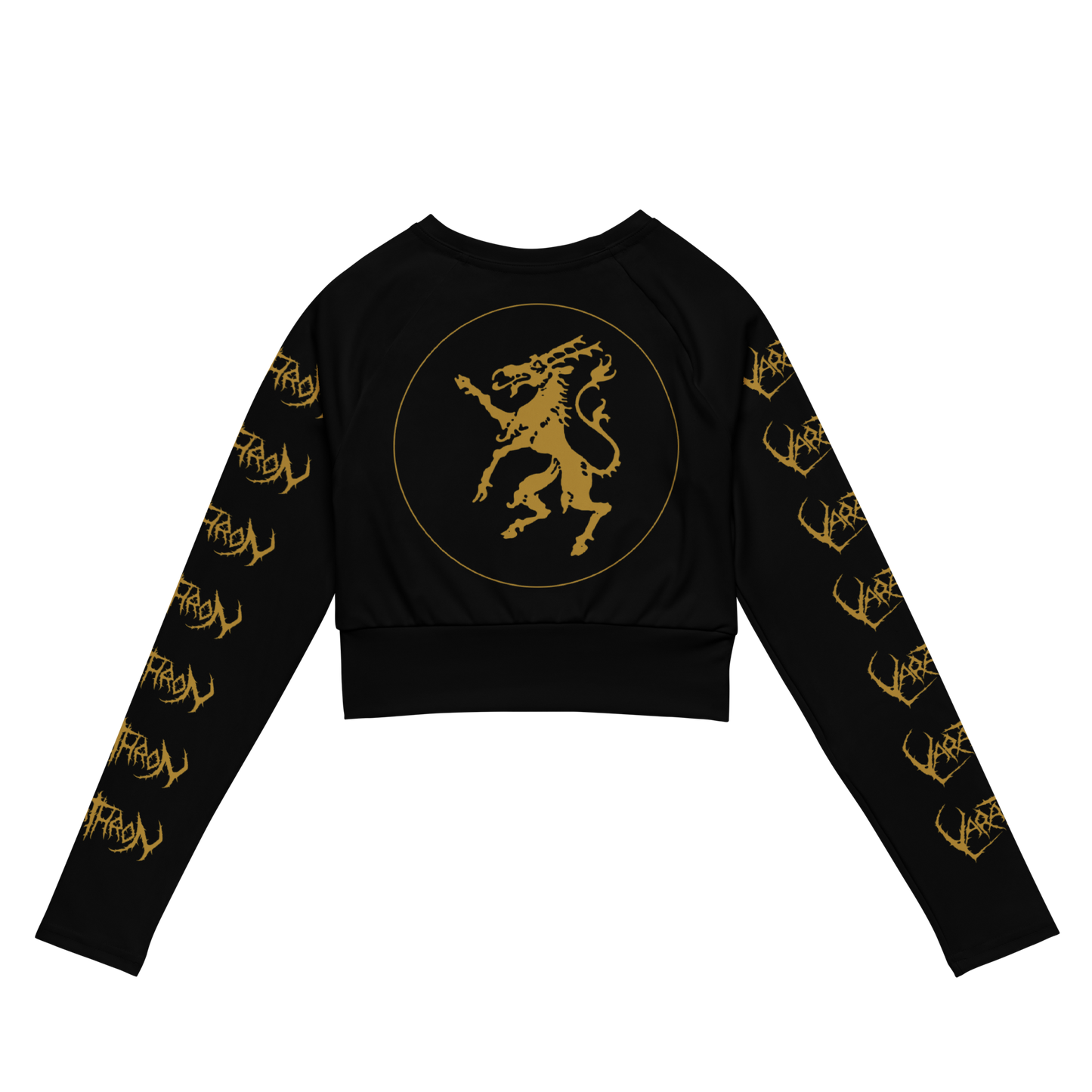 VARATHRON Walpurgisnacht official long sleeve crop top by Metal Mistress