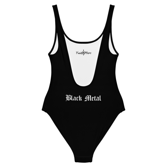 VENOM Black Metal One Piece Swimsuit