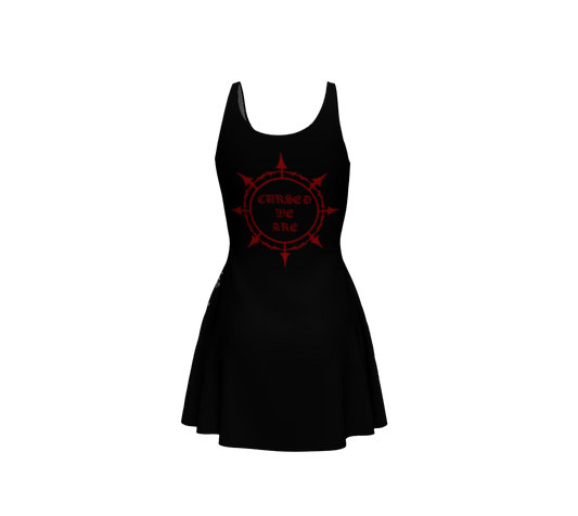 Satanic ...From Hell official flare dress by Metal Mistress