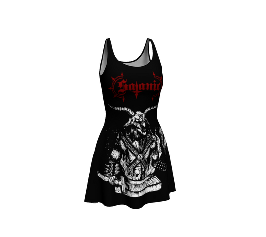 Satanic ...From Hell official flare dress by Metal Mistress
