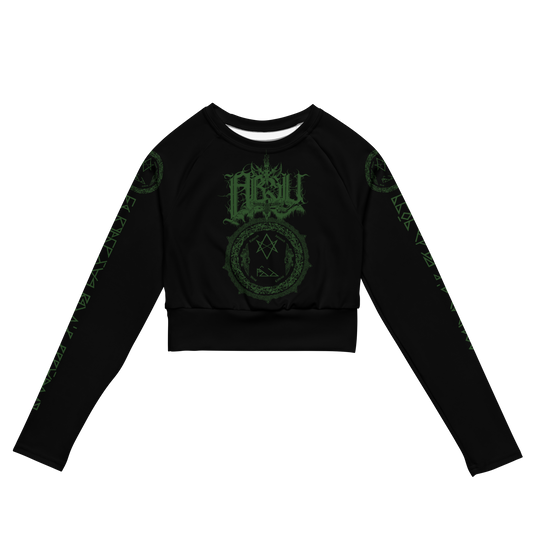 Absu Cachet of Tara official long sleeve crop top by Metal Mistress