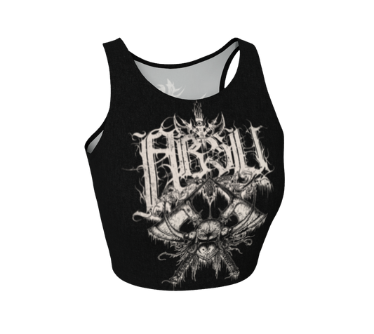 Absu Highland Tyrant Attack official crop top by Metal Mistress