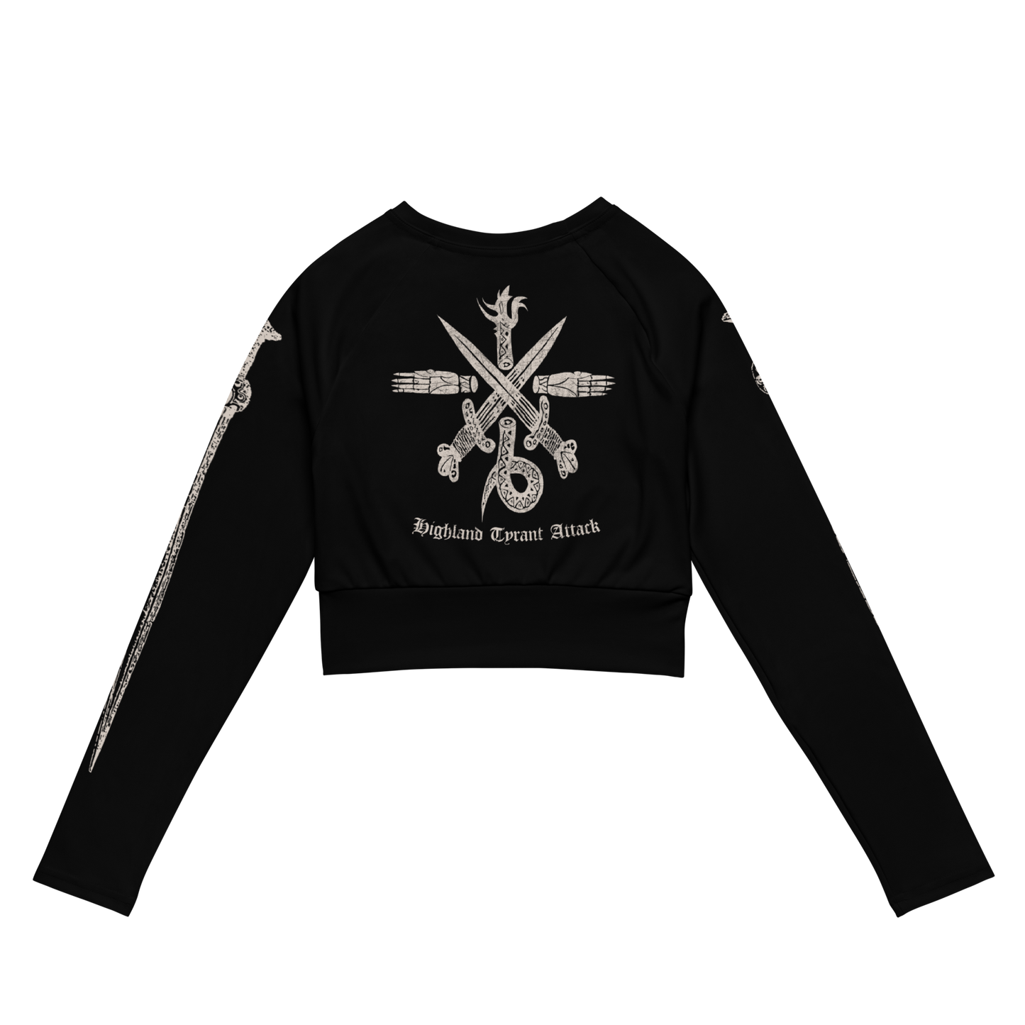 ABSU Highland Tyrant Attack Long Sleeve Crop Top