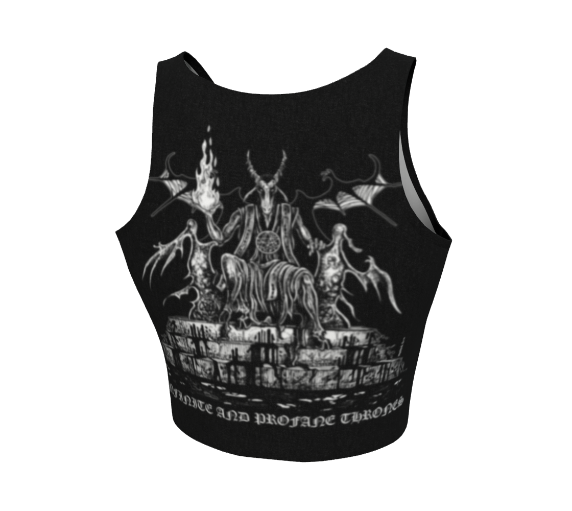 ABSU Infinite and Profane Thrones Crop Top