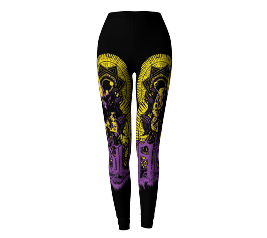 ABSU Liber Cordis Cincti Serpente Leggings