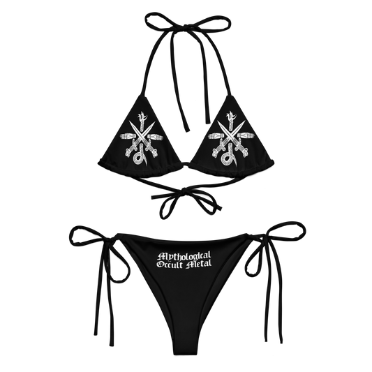 Absu Mythological Occult Metal official bikini swimsuit by Metal Mistress