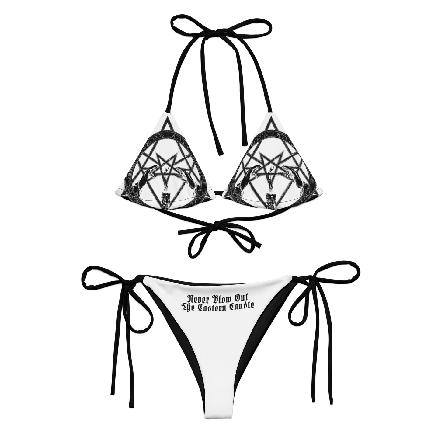 Absu Never Blow Out the Eastern Candle official bikini swimsuit by Metal Mistress
