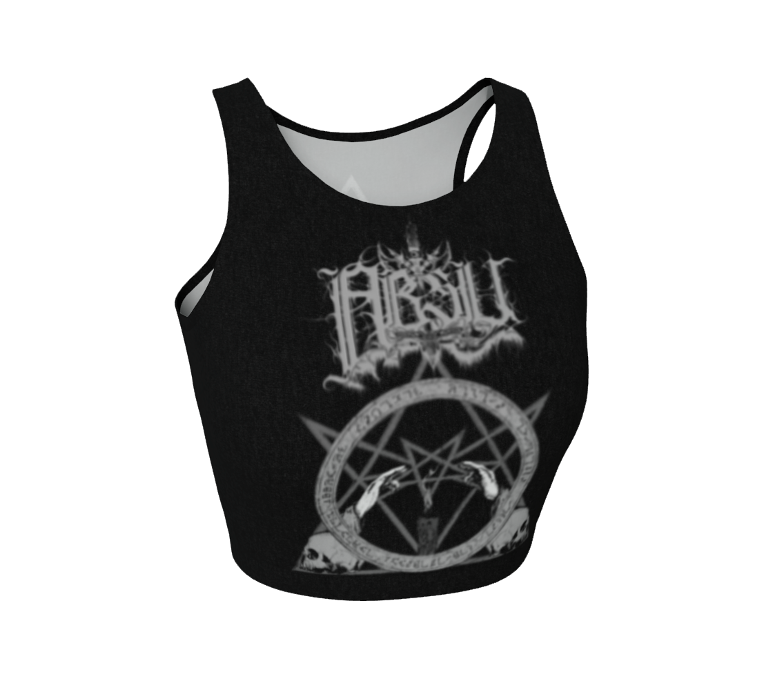 Absu Never Blow Out the Eastern Candle official crop top by Metal Mistress