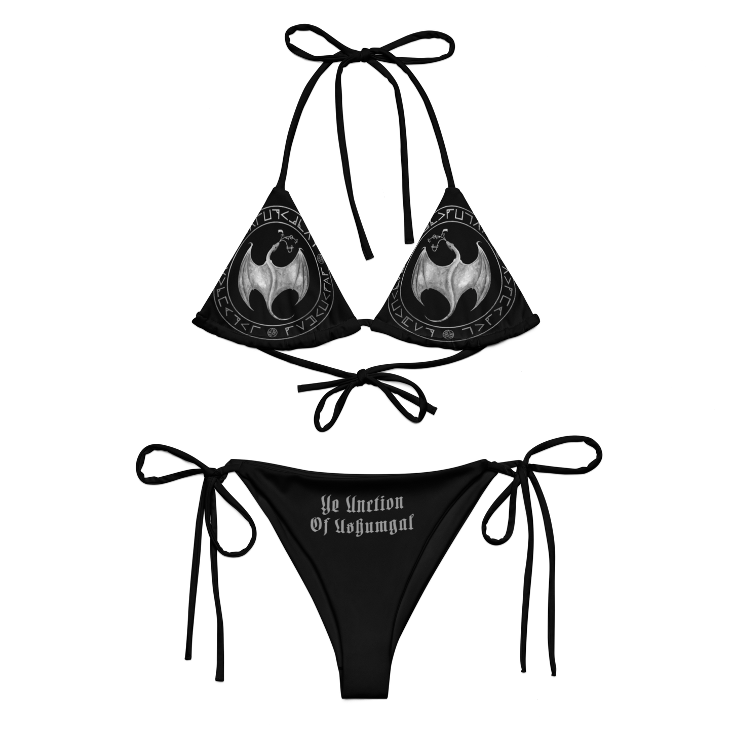 Absu Ye Unction of Unshumgal official bikini swimsuit by Metal Mistress