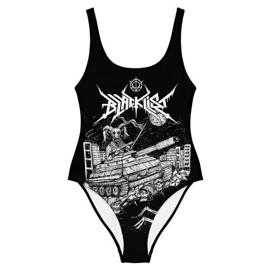 Blacklist (UK) Blood on the Sand official one piece swimsuit by Metal Mistress