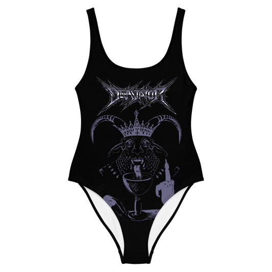Devastator Liar in Wait official one piece swimsuit by Metal Mistress