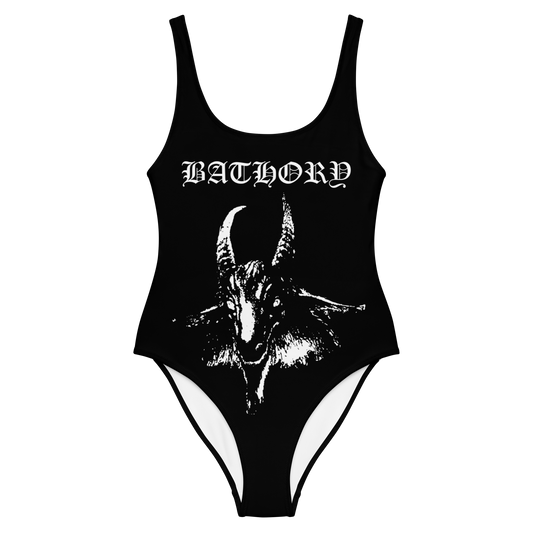 Bathory Bathory one piece swimsuit by Metal Mistress