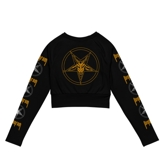 PENTAGRAM Death Row Era Long Sleeve Crop Top
