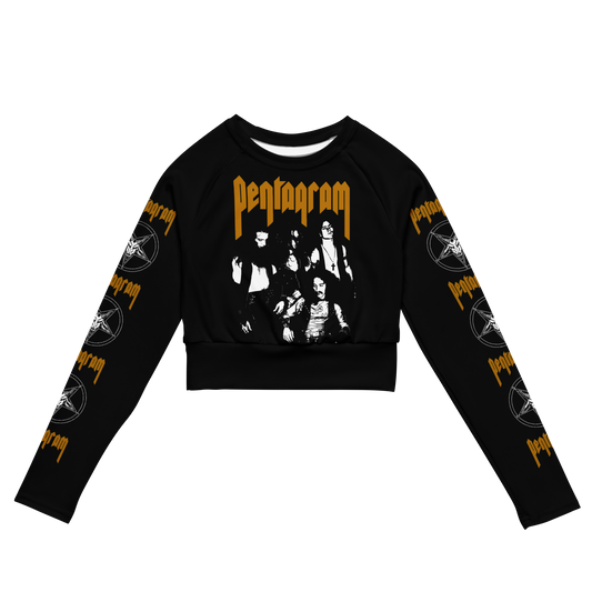 PENTAGRAM Death Row Era Long Sleeve Crop Top