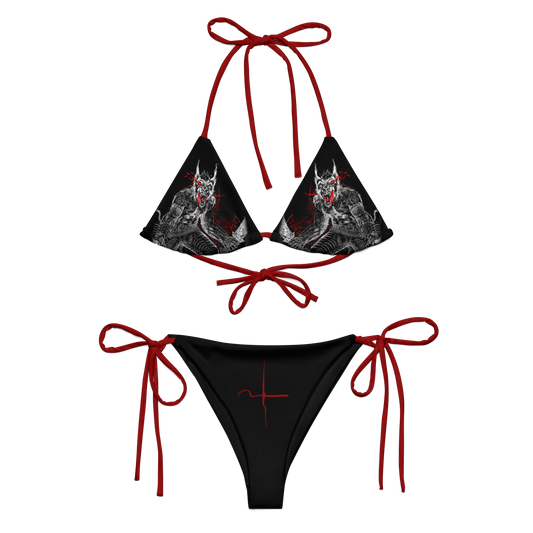 Thrasherwolf Frank the Werewolf official bikini swimsuit by Metal Mistress