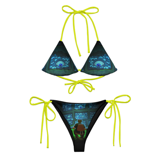 Thrasherwolf A Thousand Eyes official bikini swimsuit by Metal Mistress