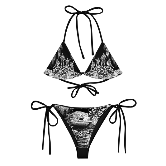 Hellfekted Method of Destruction official bikini swimsuit by Metal Mistress