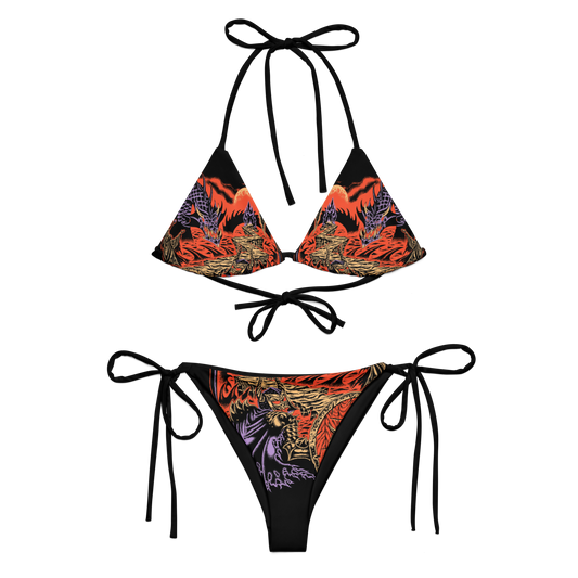 Hellripper Mester Stoor Worm official bikini swimsuit by Metal Mistress