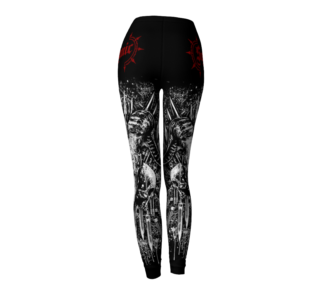 Satanic Architecture of Chaos official leggings by Metal Mistress