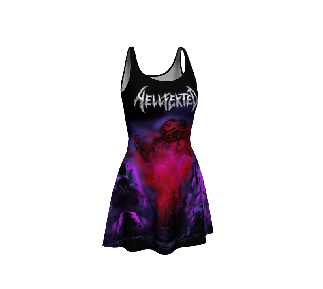 Hellfekted Demonic Book official dress by Metal Mistress