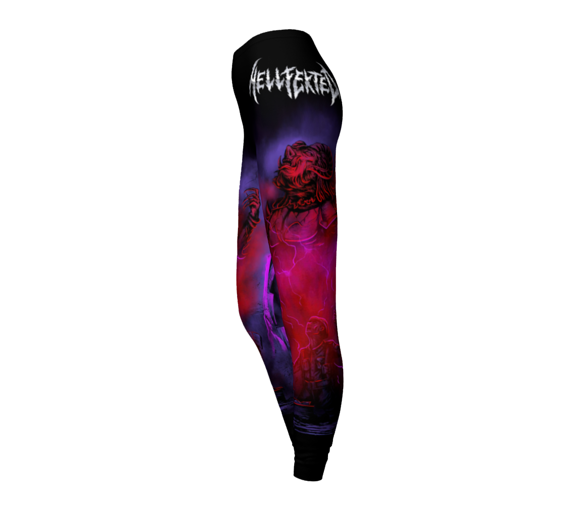 Hellfekted Demonic official leggings by Metal Mistress