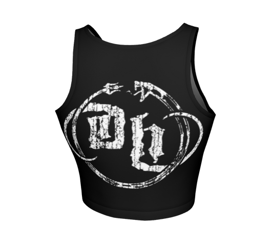 Damnation's Hammer official crop top by Metal Mistress