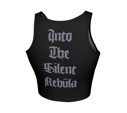 Damnation's Hammer Into the Silent Nebula official fitted crop top by Metal Mistress