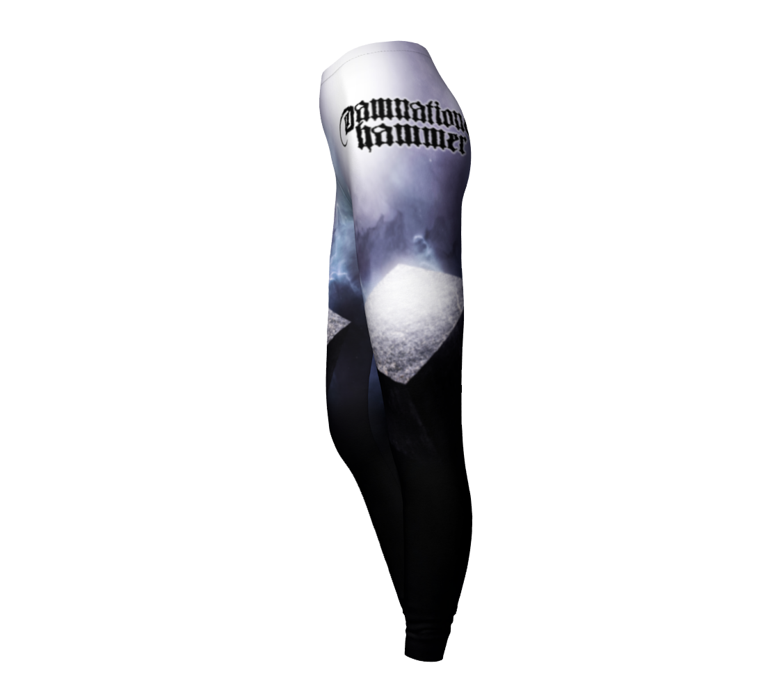 Damnation's Hammer Into the Silent Nebula official leggings by Metal Mistress
