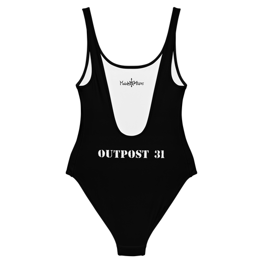 DAMNATION'S HAMMER Outpost 31 One Piece Swimsuit