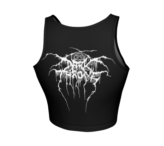 Darkthrone A Blaze in the Northern Sky official crop top by Metal Mistress