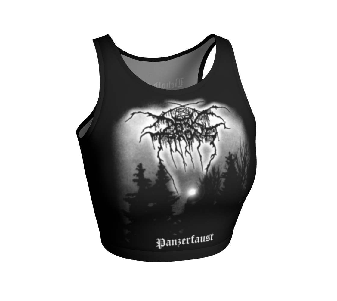 Darkthrone Panzerfaust official crop top by Metal Mistress