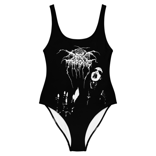 Darkthrone Transilvanian Hunger official licensed bodysuit for swimming by Metal Mistress