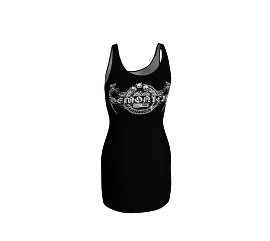 Demonical Death Infernal official bodycon dress by Metal Mistress