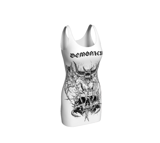 Demonical Mass Destroyer Bodycon Dress by Metal Mistress