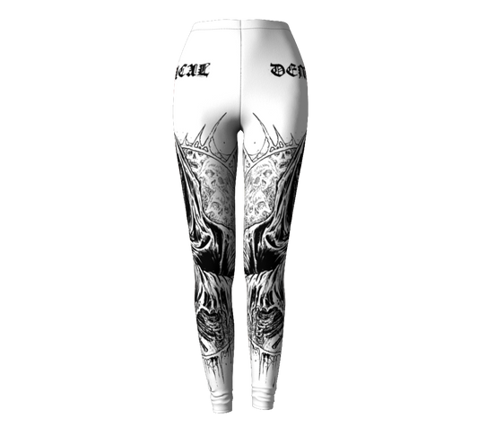 Demonical World Domination Leggings by Metal Mistress