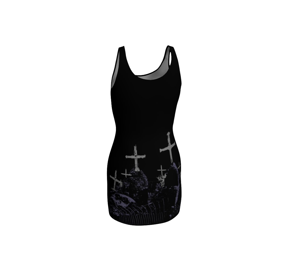 Devastator Death Forever official bodycon dress by Metal Mistress