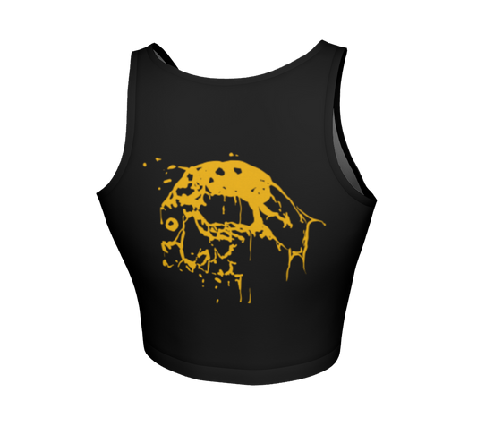 Hellfekted Electric Chair official fitted crop top by Metal Mistress